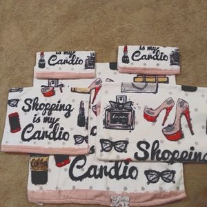 5 piece bath towel set